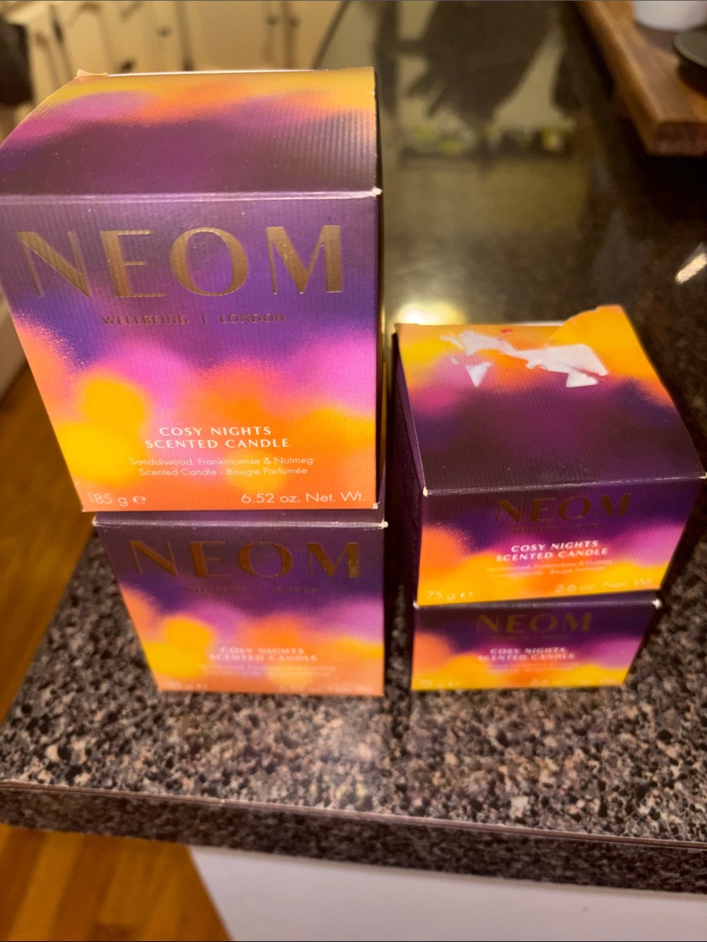 Neom Wellbeing Cosy Nights Scented Candle - (4)